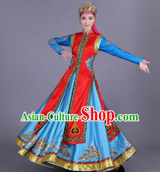 Traditional Chinese Fan Dance Folk Dance Costume Classical Yangko Dance Classical Dance Dress