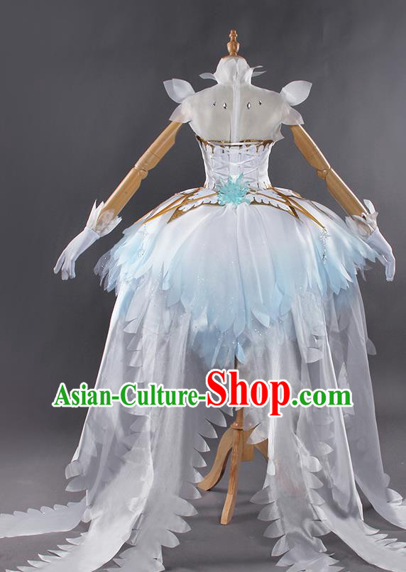 Ancient Chinese Cosplay Costume Chinese Shoes Traditional China Swordsman Clothing and Jewelry Accessories
