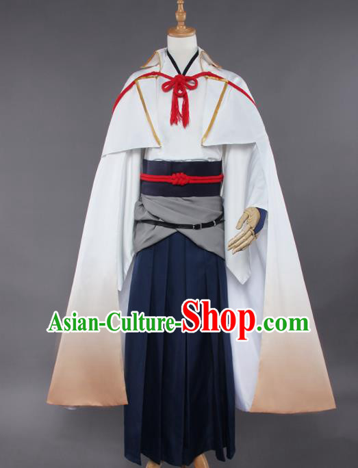 Chinese Traditional Cosplay Swordsman Costumes Ancient Assassin Nobility Childe Clothing for Men
