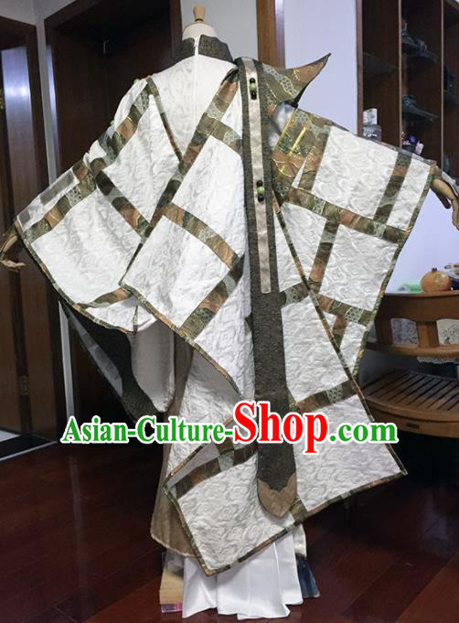 Ancient Chinese Cosplay Costume Chinese Shoes Traditional China Swordsman Clothing and Jewelry Accessories