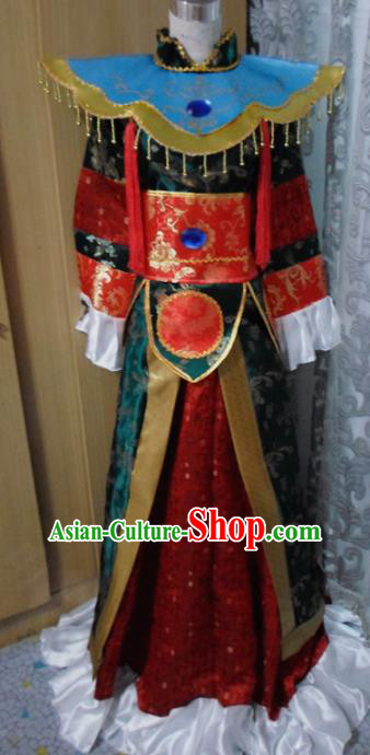 Chinese Traditional Embroidered Clothing Ancient Han Dynasty Prince Costumes for Men