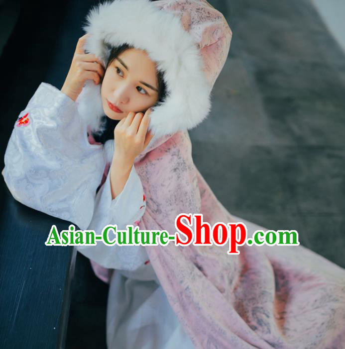 Chinese Ancient Palace Lady Hanfu Han Dynasty Imperial Concubine Queen Embroidered Historical Costumes