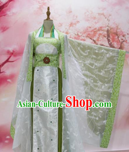 Chinese Ancient Palace Lady Hanfu Han Dynasty Imperial Concubine Queen Embroidered Historical Costumes