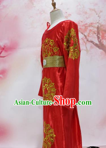 Chinese Ancient Palace Lady Hanfu Han Dynasty Imperial Concubine Queen Embroidered Historical Costumes