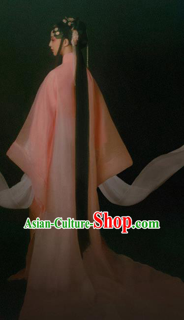 Chinese Ancient Palace Lady Hanfu Han Dynasty Imperial Concubine Queen Embroidered Historical Costumes