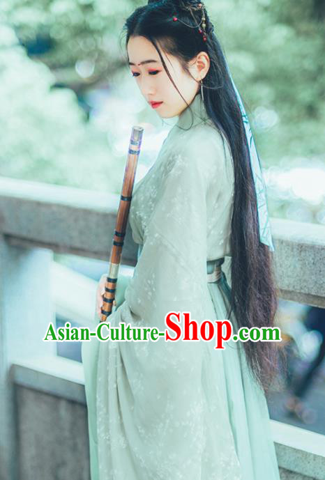 Chinese Ancient Palace Lady Hanfu Han Dynasty Imperial Concubine Queen Embroidered Historical Costumes