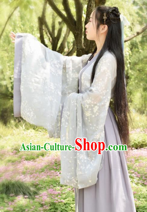 Chinese Ancient Palace Lady Hanfu Han Dynasty Imperial Concubine Queen Embroidered Historical Costumes