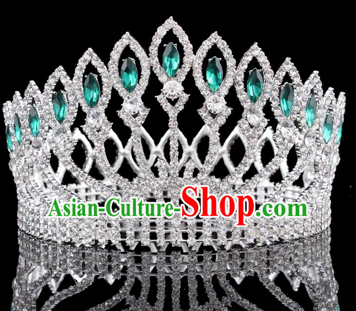 Top Grade Hair Jewelry Accessories Royal Crown Headwear Headdress for Women