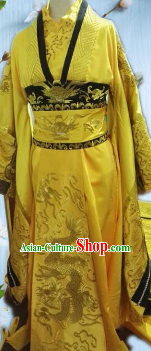 Chinese Tang Dynasty Queen Wu Zetian Embroidered Costumes Ancient Palace Hanfu Dress for Women