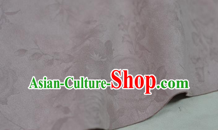 Chinese Traditional Flower Silk Fabric Brocade Embroidered Fabric Dress Material