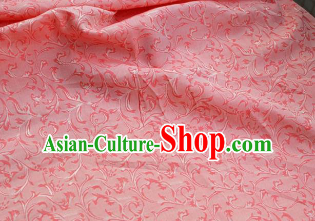 Chinese Traditional Flower Silk Fabric Brocade Embroidered Fabric Dress Material