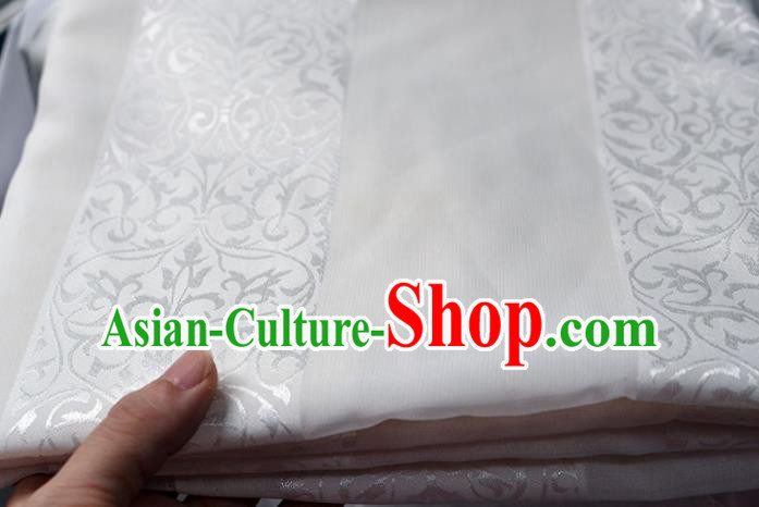 Chinese Traditional Flower Silk Fabric Brocade Embroidered Fabric Dress Material