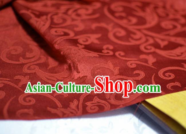 Chinese Traditional Flower Silk Fabric Brocade Embroidered Fabric Dress Material