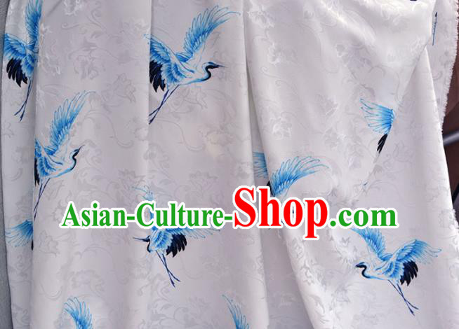 Chinese Traditional Flower Silk Fabric Brocade Embroidered Fabric Dress Material