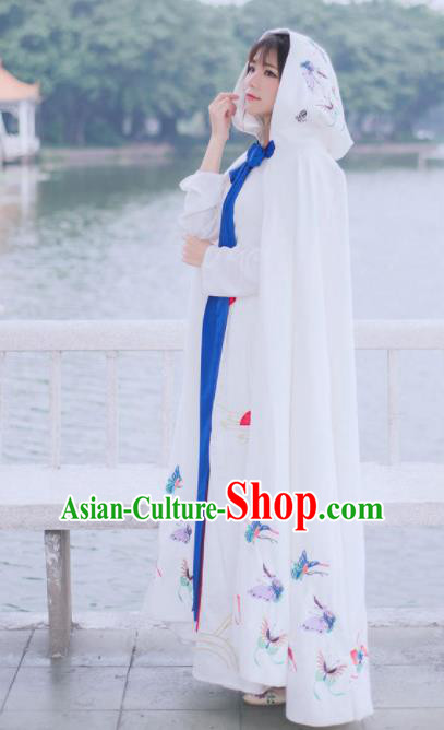Chinese Ancient Palace Lady Hanfu Han Dynasty Imperial Concubine Queen Embroidered Historical Costumes