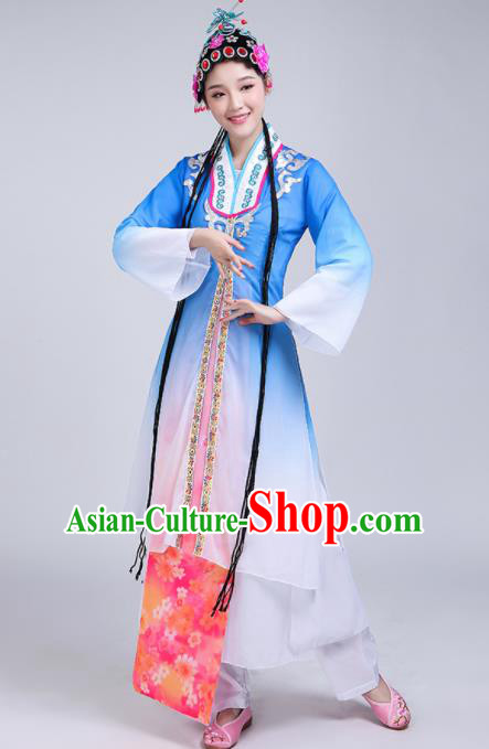 Traditional Chinese Fan Dance Folk Dance Costume Classical Yangko Dance Classical Dance Dress