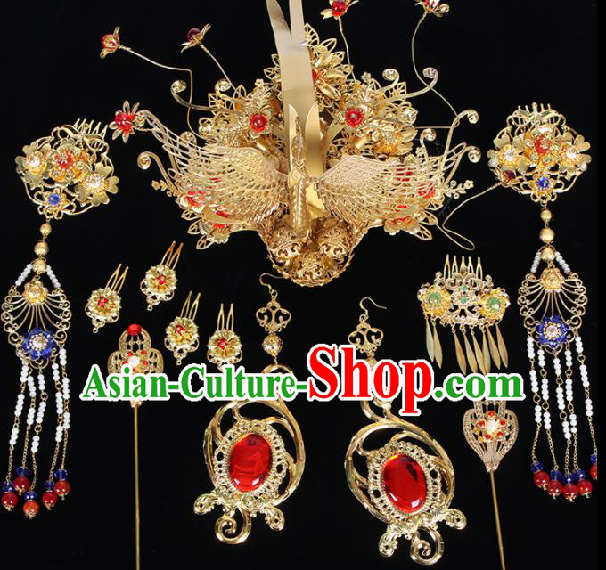 Chinese Ancient Style Hair Jewelry Accessories Hairpins Wigs Headdress for Women