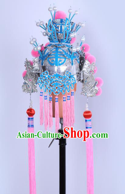 Traditional China Beijing Opera Costume Gifted Scholar Embroidered Robe and Hat Ancient Chinese Peking Opera Embroidery Clothing
