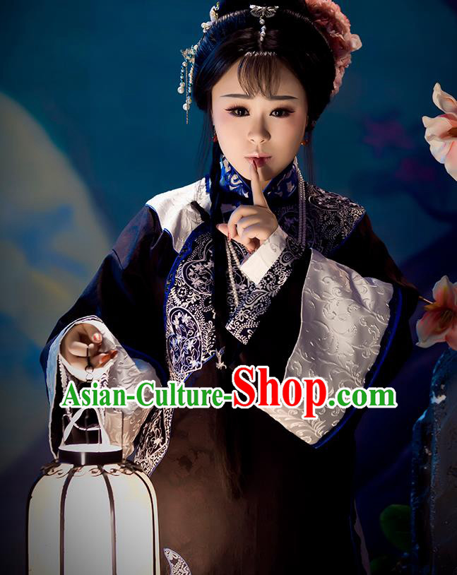 Chinese Ancient Palace Lady Hanfu Han Dynasty Imperial Concubine Queen Embroidered Historical Costumes
