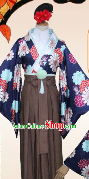 Top Grade Asian Cosplay Costumes Cartoon Characters Clothing Kimono Chinese Swordsman Hanfu Dress