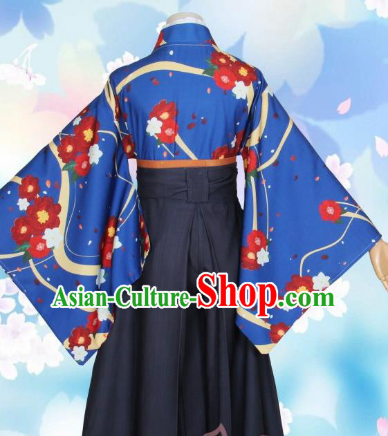 Top Grade Asian Cosplay Costumes Cartoon Characters Clothing Kimono Chinese Swordsman Hanfu Dress