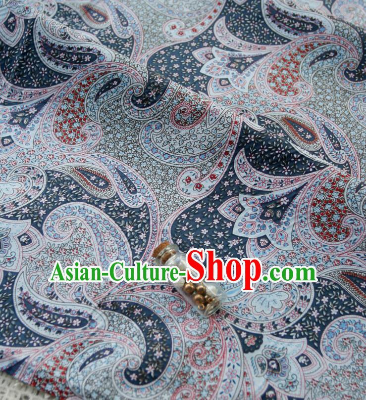 Chinese Traditional Flower Silk Fabric Brocade Embroidered Fabric Dress Material