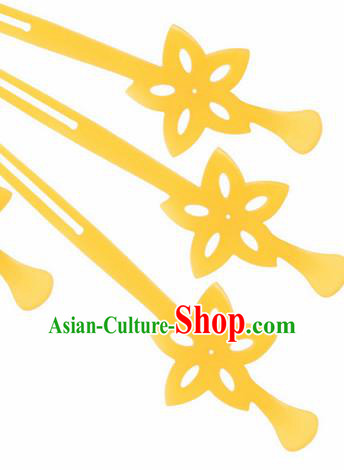 Japanese Traditional Geisha Courtesan Furisode Kimono Ancient Yukata Hair Accessories Hairpins for Women