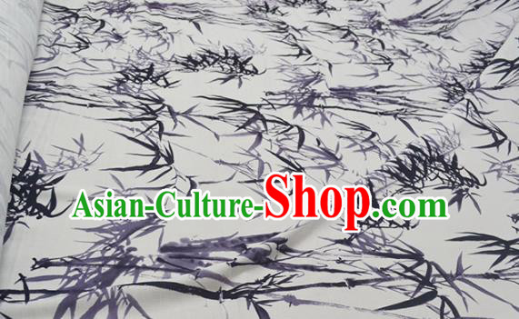 Chinese Royal Brocade Palace Traditional Printing Bamboo Silk Fabric Chinese Fabric Asian Material