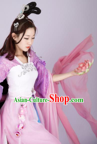 Ancient Chinese Cosplay Costume Chinese Shoes Traditional China Swordsman Clothing and Jewelry Accessories