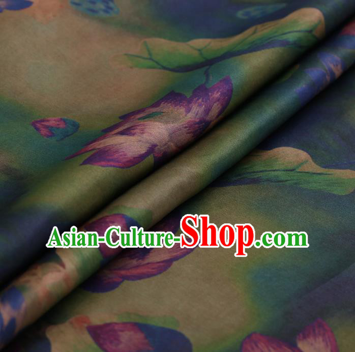 Chinese Traditional Silk Fabric Brocade Embroidered Fabric Dress Material Gambiered Canton Gauze