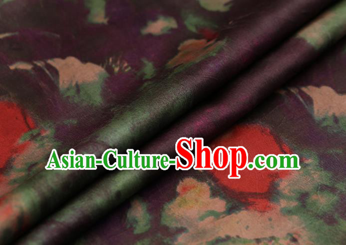 Chinese Traditional Silk Fabric Brocade Embroidered Fabric Dress Material Gambiered Canton Gauze