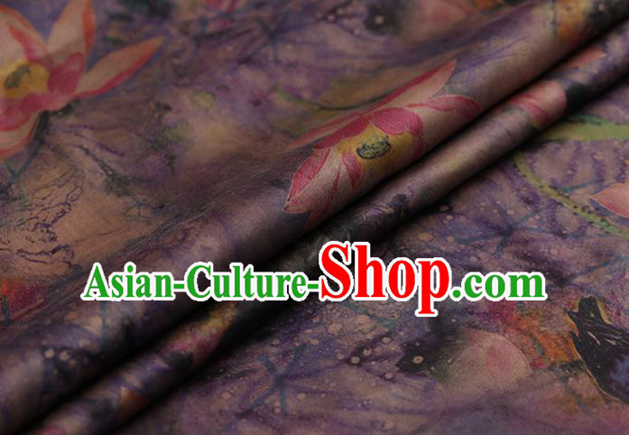 Chinese Traditional Silk Fabric Brocade Embroidered Fabric Dress Material Gambiered Canton Gauze