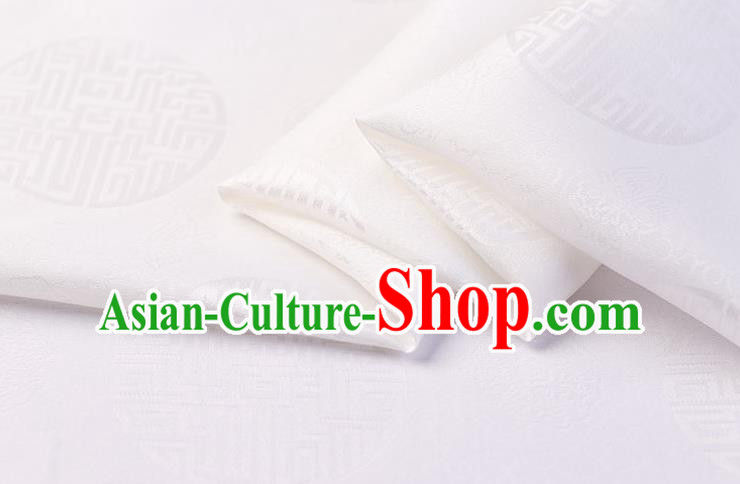 Chinese Traditional Silk Fabric Brocade Embroidered Fabric Dress Material Gambiered Canton Gauze