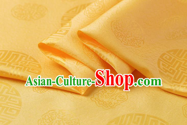 Chinese Traditional Silk Fabric Brocade Embroidered Fabric Dress Material Gambiered Canton Gauze