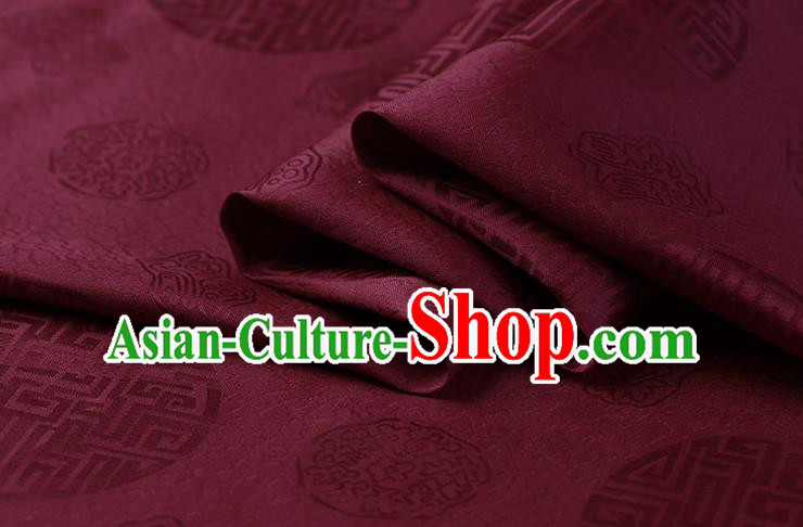 Chinese Traditional Silk Fabric Brocade Embroidered Fabric Dress Material Gambiered Canton Gauze