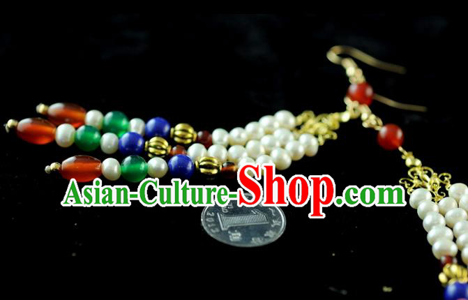 Chinese Ancient Jewelry Accessories Jade Hairpins Headwear Headdress Hanfu Necklace Earrings for Women
