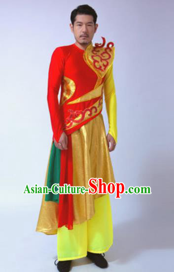 Traditional Chinese Fan Dance Folk Dance Costume Classical Yangko Dance Classical Dance Dress