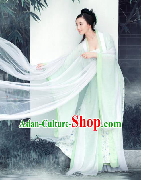 Chinese Ancient Palace Lady Hanfu Han Dynasty Imperial Concubine Queen Embroidered Historical Costumes