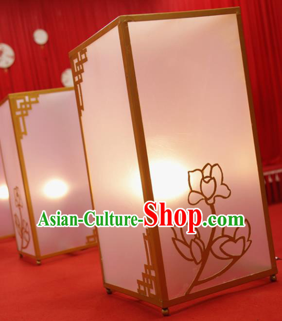 Chinese Traditional Palace Lantern Desk Lamp LED Light
