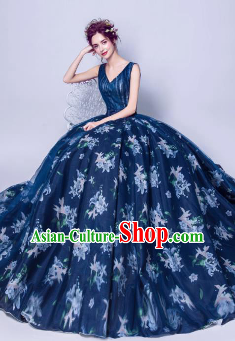 Top Grade Handmade Wedding Costumes Bride Veil Dress Princess Wedding Gown for Women