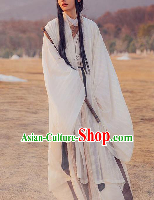Chinese Ancient Palace Lady Hanfu Jin Dynasty Swordswoman Queen Embroidered Historical Costumes