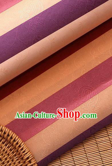 Asian Traditional Palace Style Drapery Chinese Royal Pattern Design Brocade Korean Hanbok Fabric Silk Fabric Material