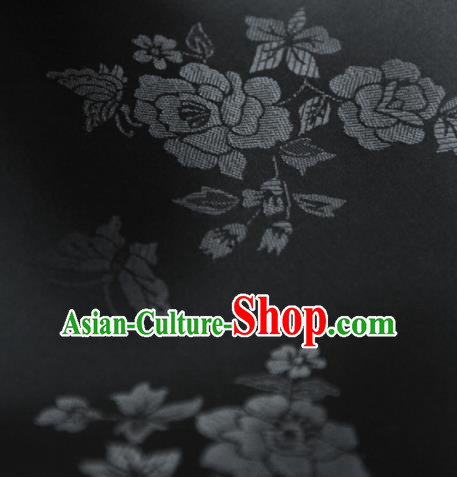 Asian Traditional Palace Drapery Korean Hanbok Royal Pattern Design Brocade Satin Fabric Chinese Tang Suit Silk Fabric Material