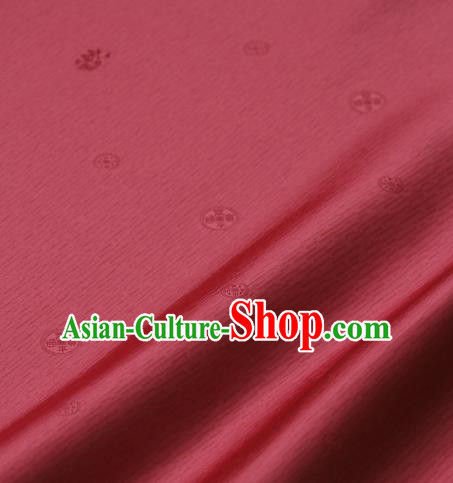 Asian Traditional Palace Drapery Korean Hanbok Royal Pattern Design Brocade Satin Fabric Chinese Tang Suit Silk Fabric Material