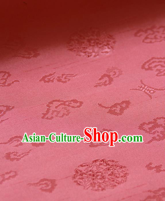 Asian Traditional Palace Drapery Korean Hanbok Royal Pattern Design Brocade Satin Fabric Chinese Tang Suit Silk Fabric Material