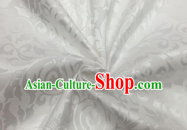 Chinese Traditional Flower Silk Fabric Brocade Embroidered Fabric Dress Material