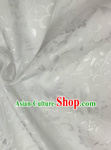 Chinese Traditional Flower Silk Fabric Brocade Embroidered Fabric Dress Material