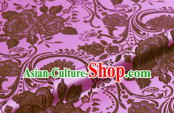 Chinese Traditional Flower Silk Fabric Brocade Embroidered Fabric Dress Material