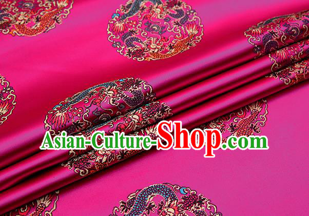 Chinese Traditional Flower Silk Fabric Brocade Embroidered Fabric Dress Material