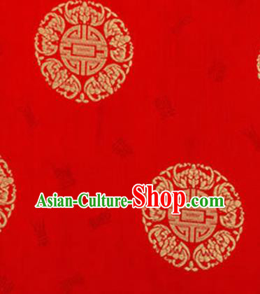 Chinese Traditional Flower Silk Fabric Brocade Embroidered Fabric Dress Material